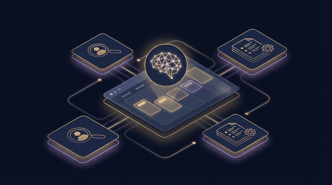 AI agent analyzing calendar meetings — researching attendees, preparing briefing documents, and surfacing key talking points