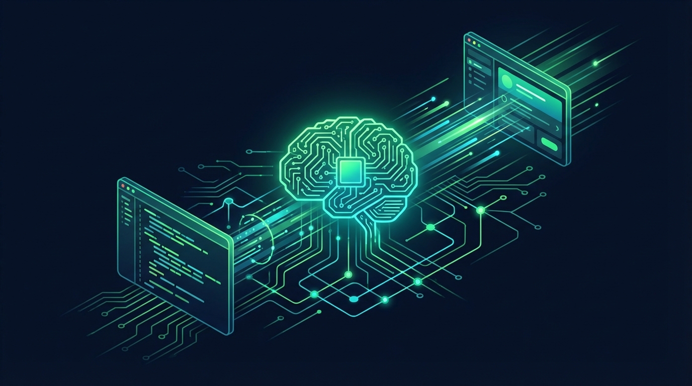 AI agent building and deploying a mini application — from code to live deployment on VPS in minutes